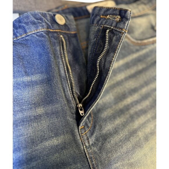 Blank Nyc Plus Size‎ Blue Denim Cut Off Shorts Distressed Sustainable Size 20 W - Picture 8 of 14